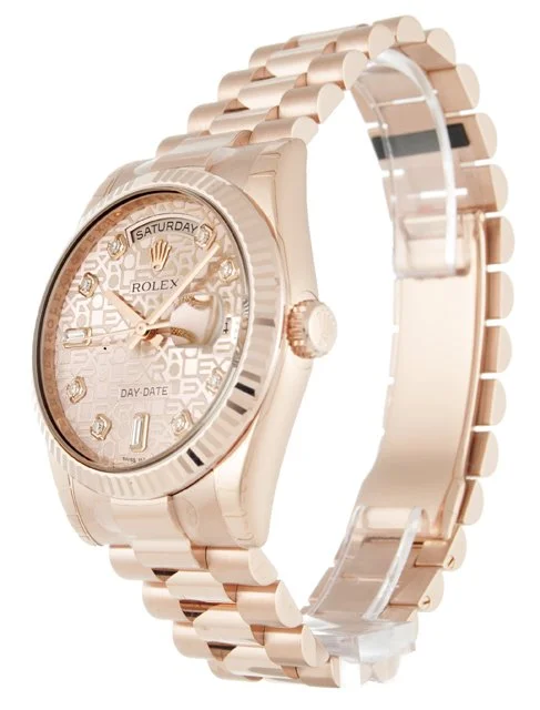 Rolex Day-Date 36mm Rose Dial 118235 F - gallery
