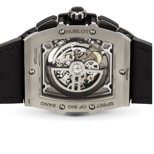 Hublot Spirit Of Big Bang Men Automatic Skeleton Leather Watch 601.NM.0173.LR - gallery