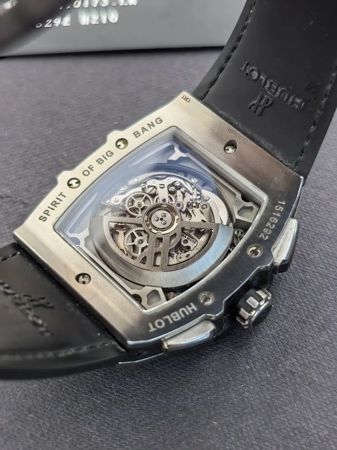 Hublot Spirit Of Big Bang Men Automatic Black Rubber Watch 601.NM.0173.RX - gallery