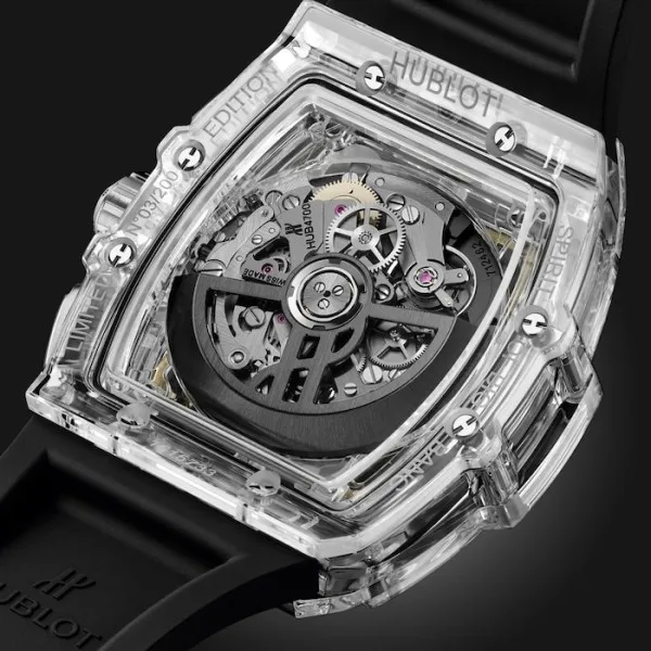 Hublot Spirit Of Big Bang Men Automatic Skeleton Rubber Watch 642.JX.0170.RX - gallery