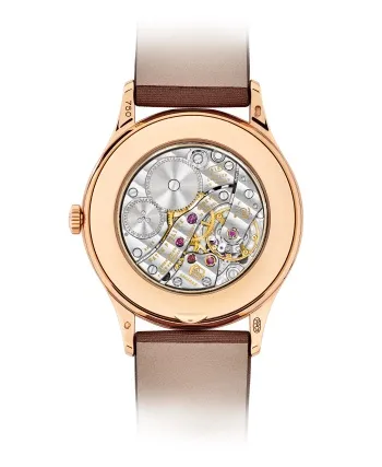 Patek Philippe Calatrava Diamond Brown Dial Ladies Watch 4897R-001 - gallery