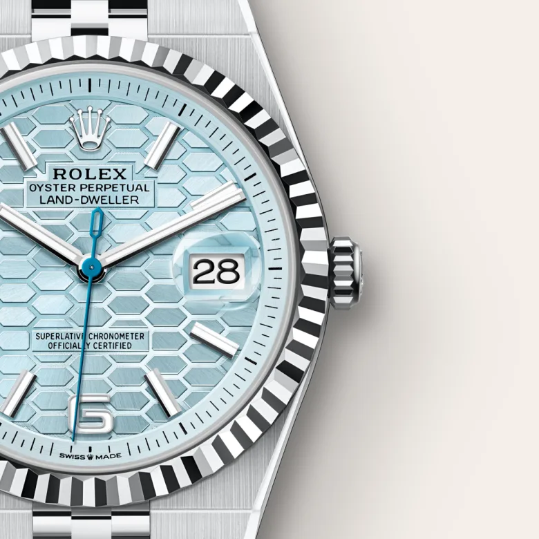 Rolex Land-Dweller 36 Ice Blue - gallery